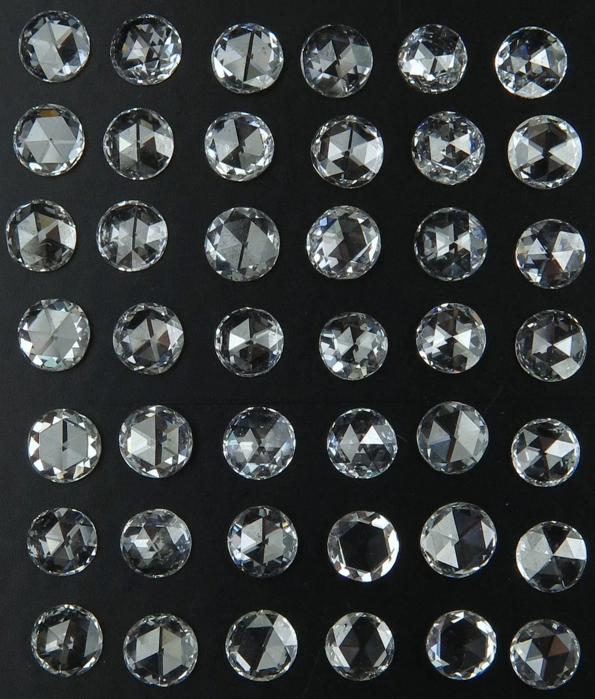 Natural Loose Diamond Round Rose Cut G H White Color VS1 VVS1 Clarity REAL Diamond 1.20 to 3.00 MM 1 pcs lot Q17