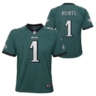 Nike Kids' Philadelphia Eagles Jalen Hurts #1 Game Jersey