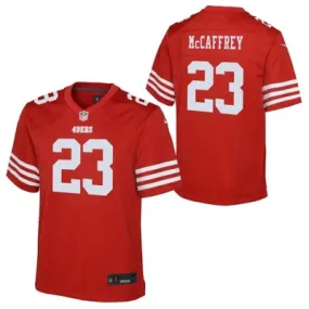 Nike Kids' San Francisco 49ers Christian Mccaffrey #23 Game Jersey