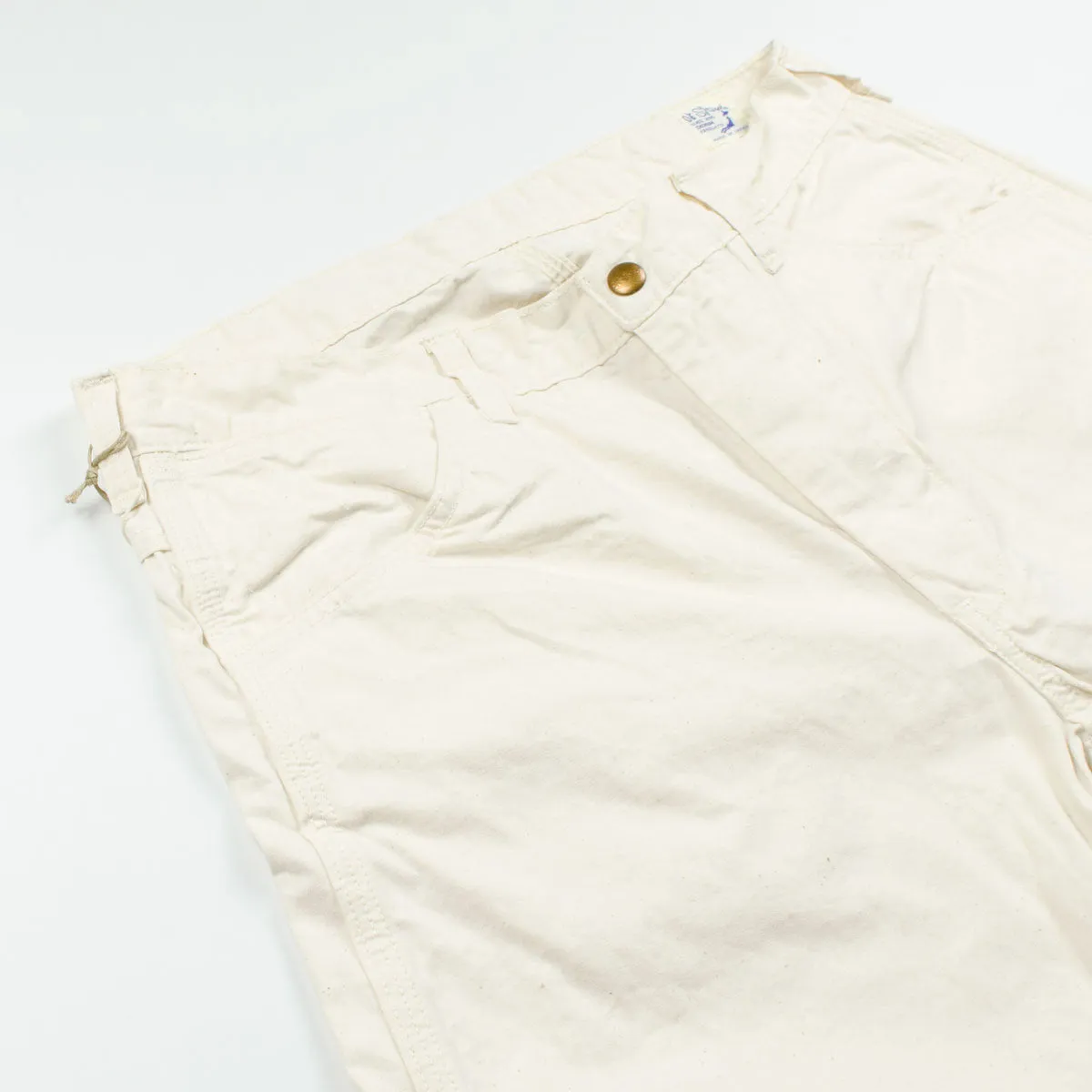 orSlow - Slim Fit Painter Pants - Ecru