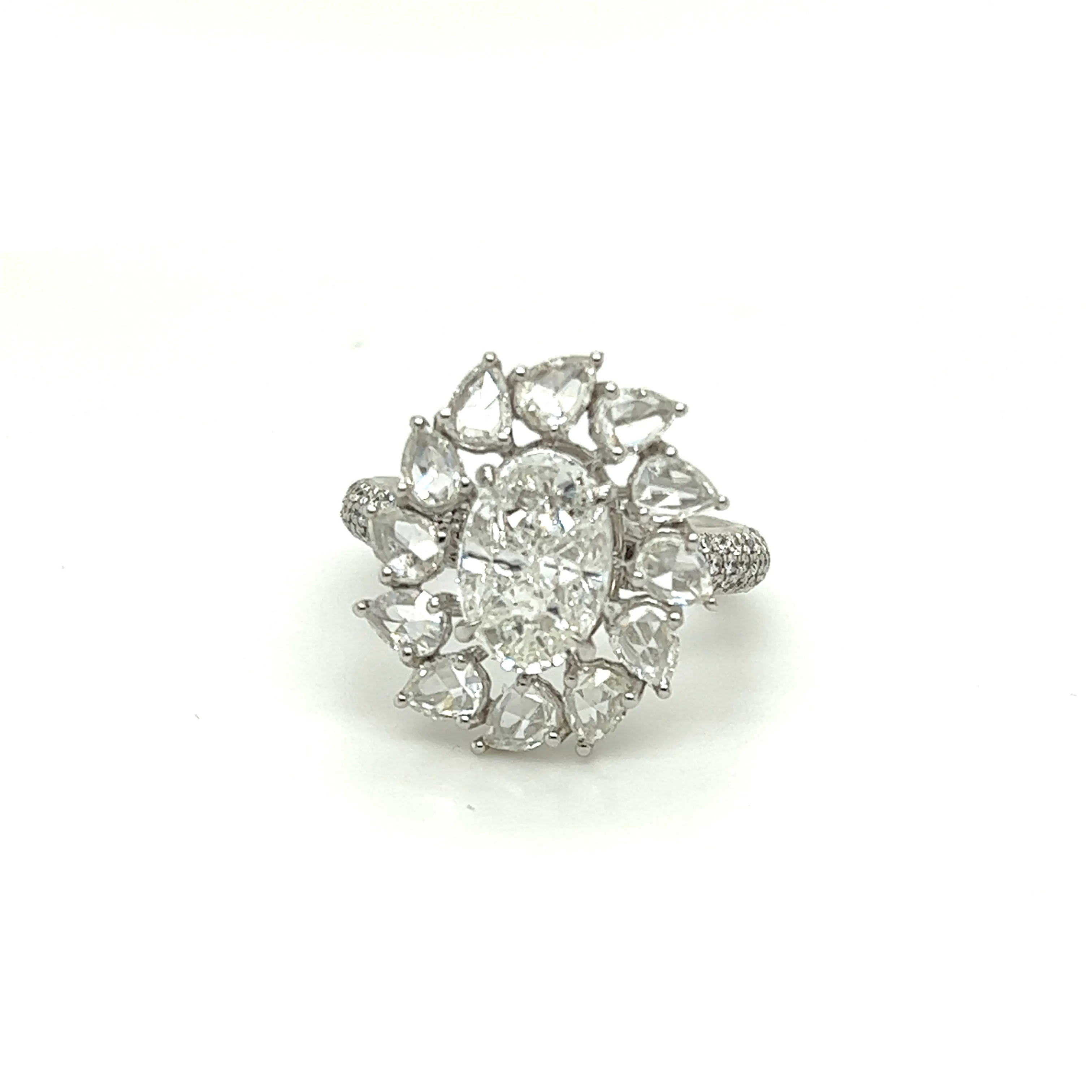 Oval Diamond Ring