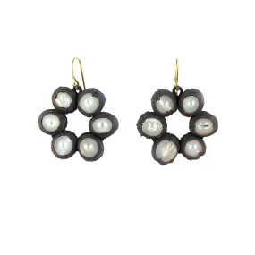 Pearl Circle Earrings - Ambroise Degenève