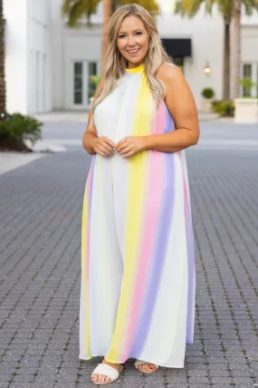 Penthouse Floor Jumpsuit, Rainbow