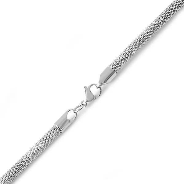 Popcorn Stainless Steel Bracelet 4MM