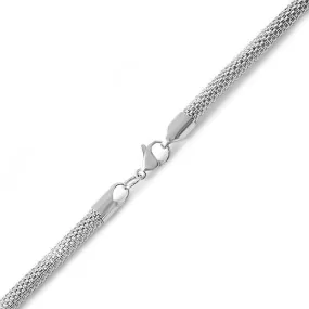 Popcorn Stainless Steel Bracelet 4MM