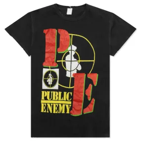 Public Enemy Tee - Black