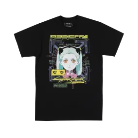 Rebecca Binary Crush Black Tee