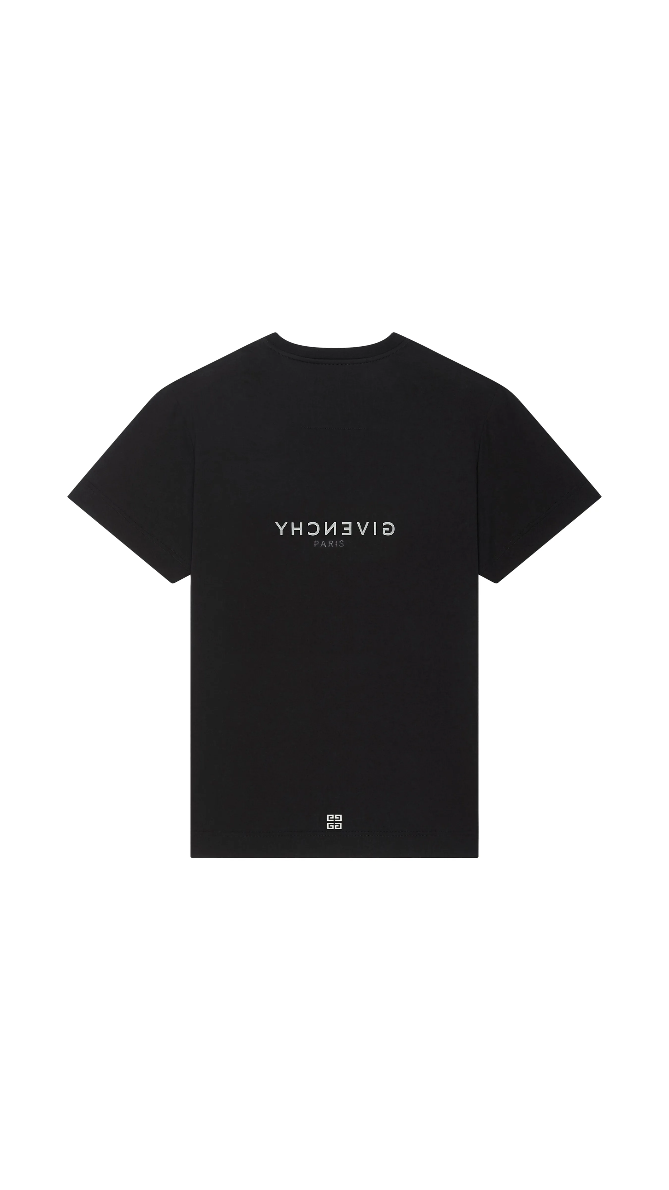 Reverse Slim Fit T-Shirt - Black