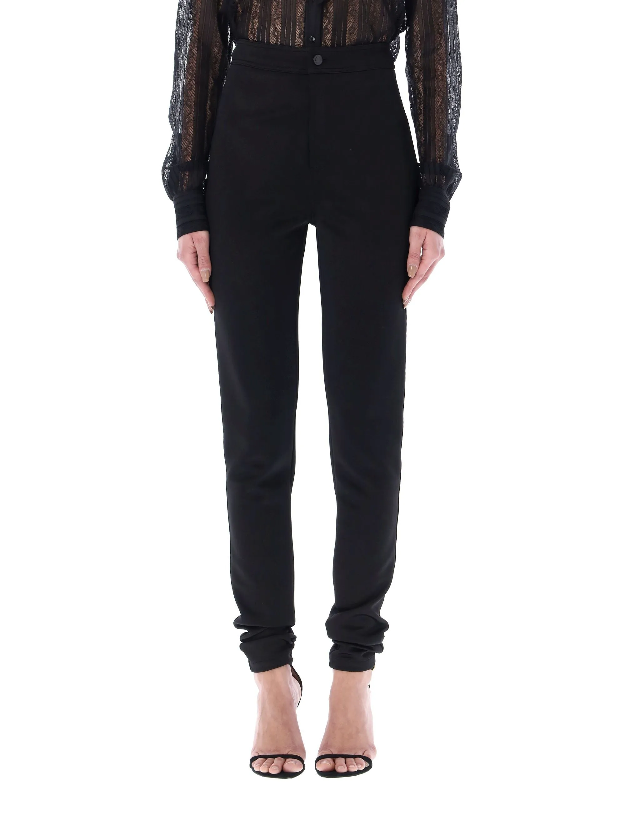 Saint Laurent Classic Slim-Fit Pants