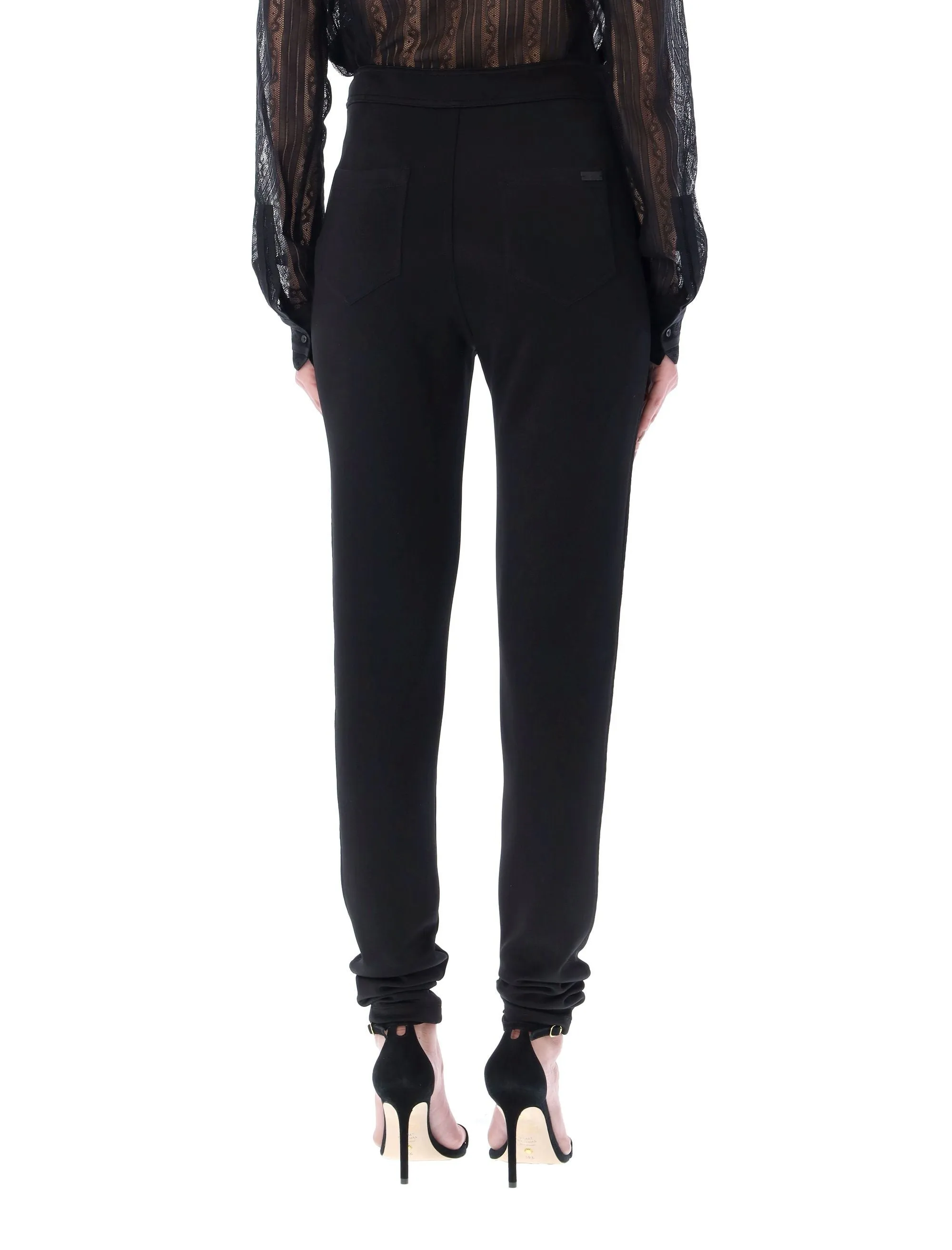 Saint Laurent Classic Slim-Fit Pants