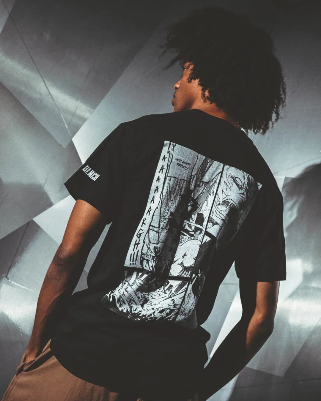 Sano Close Up & Fight Scene Black Tee