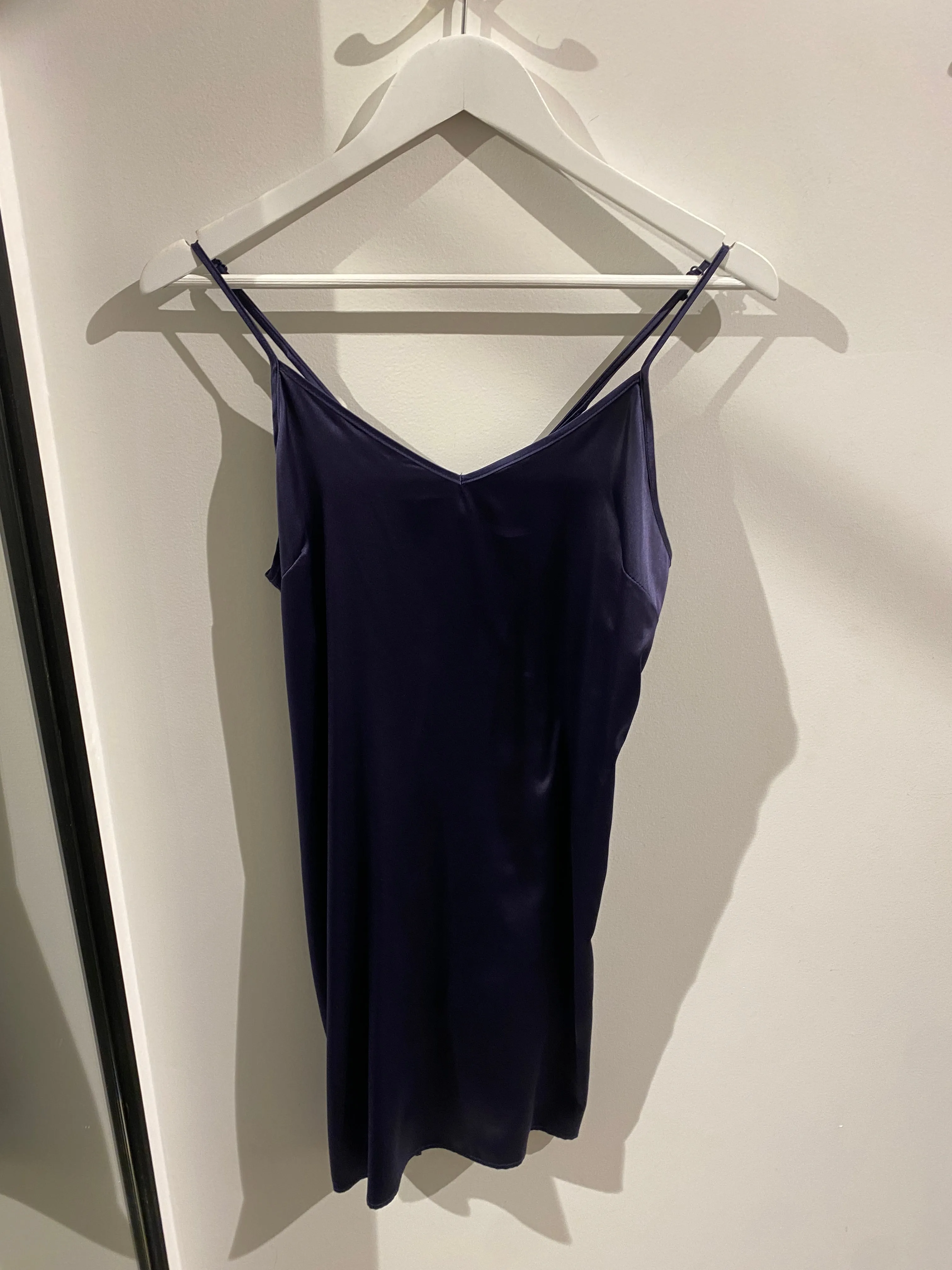 Satin Slip - Navy