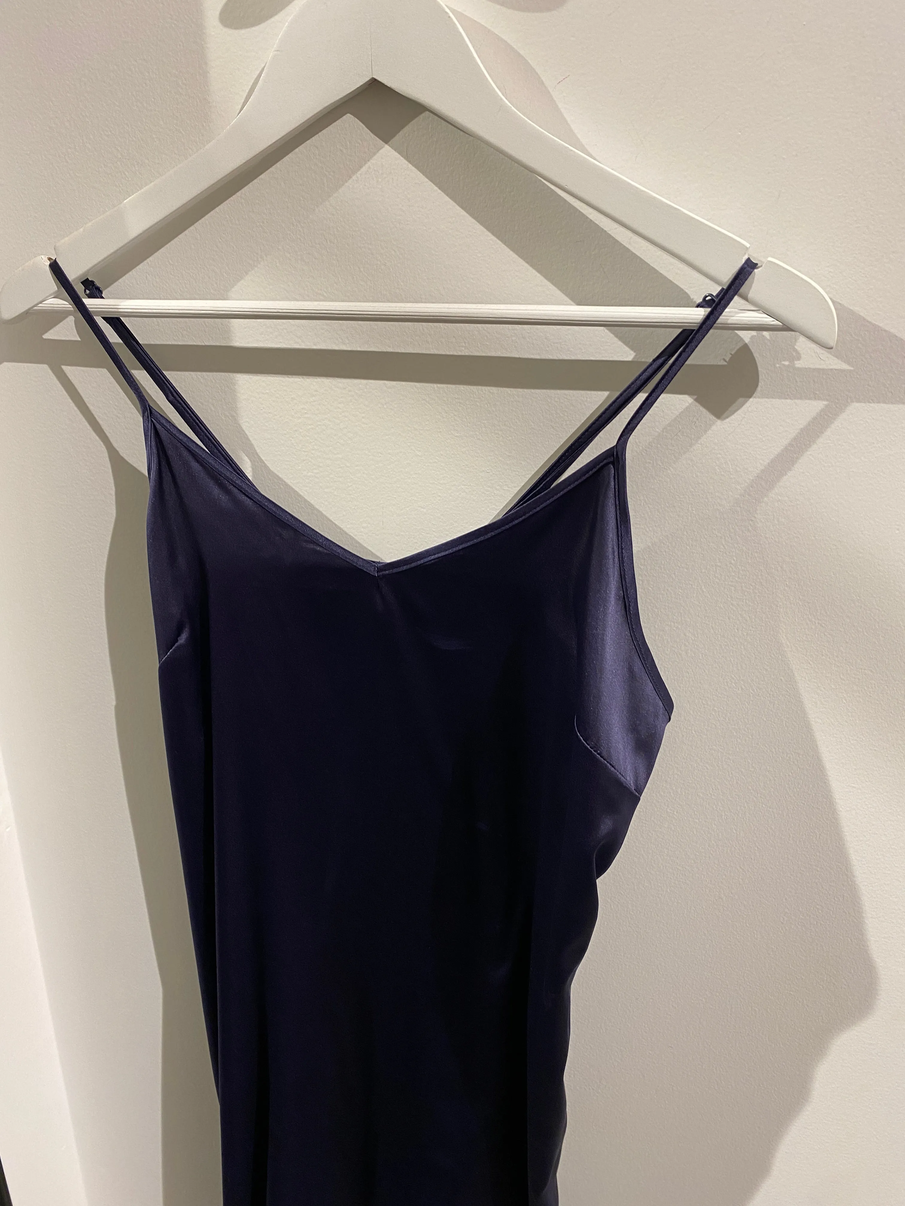 Satin Slip - Navy