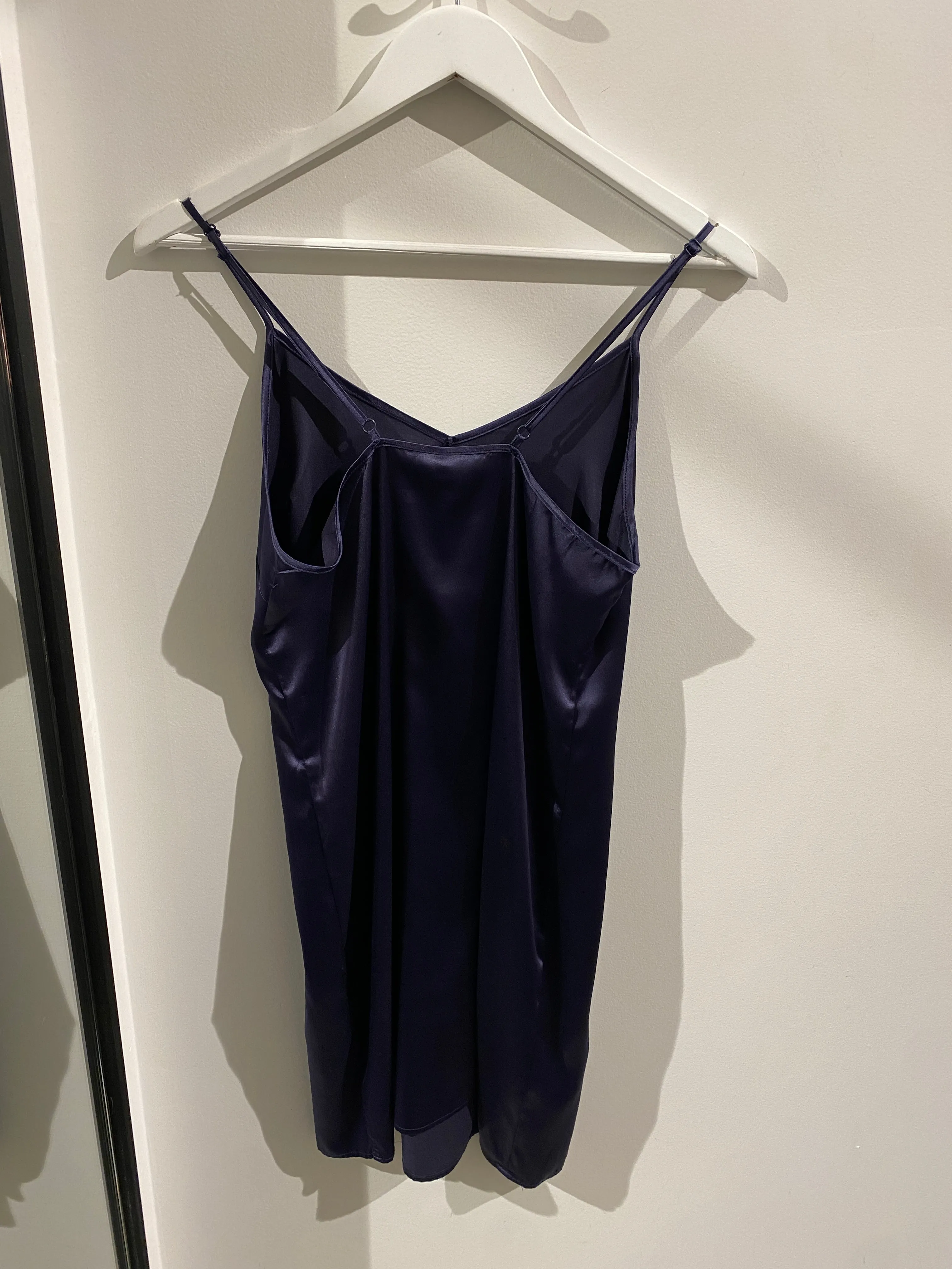 Satin Slip - Navy