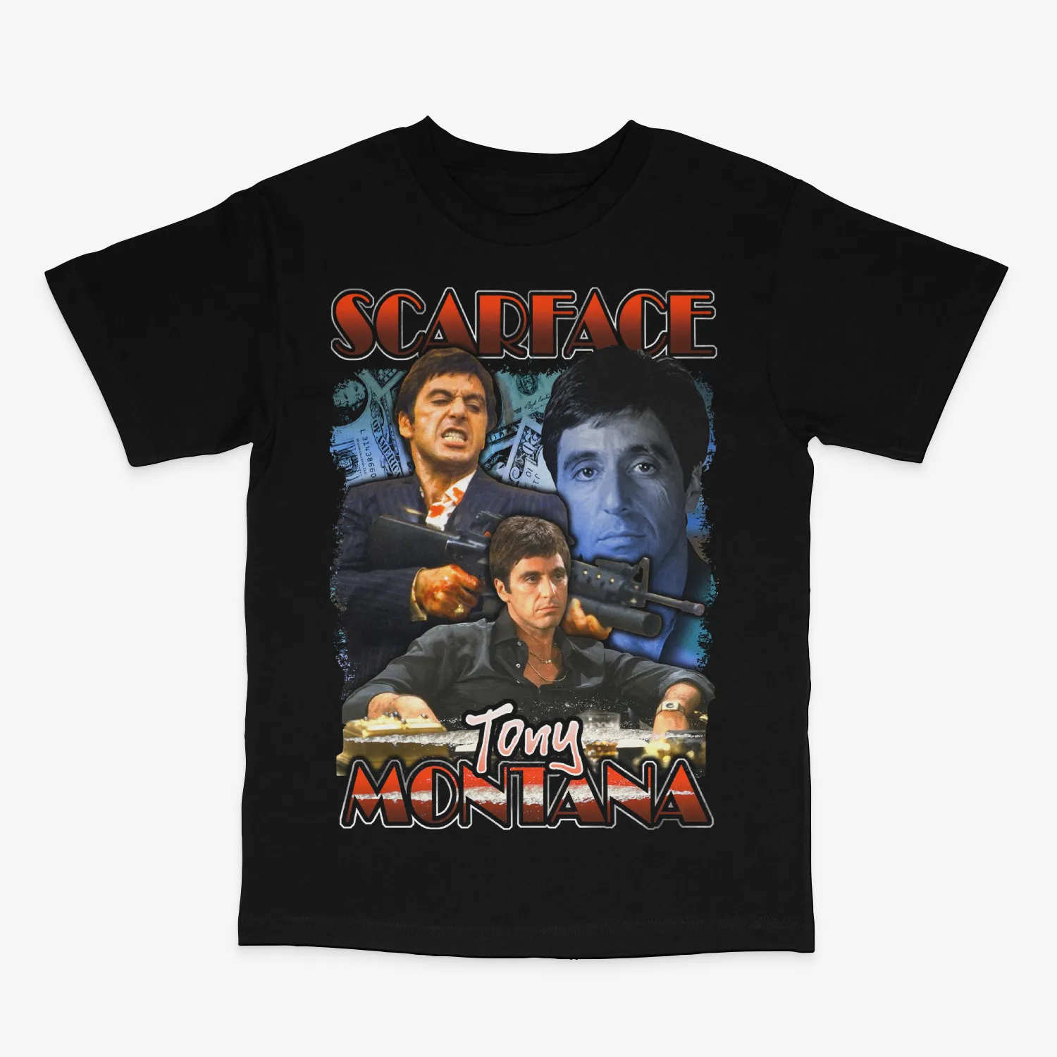 Scarface Tony Black Tee