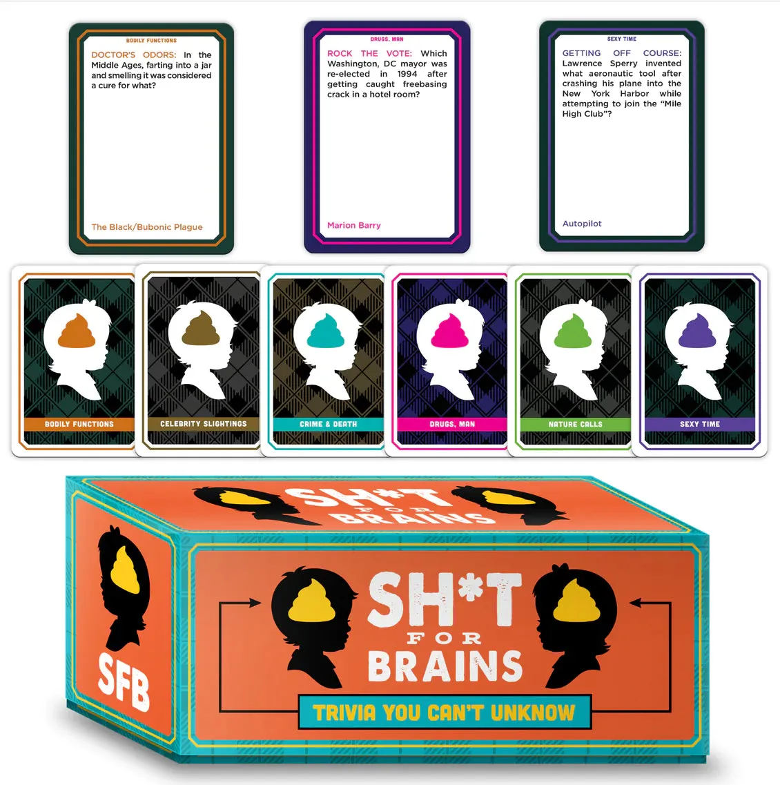 Shit for Brains Trivia Game