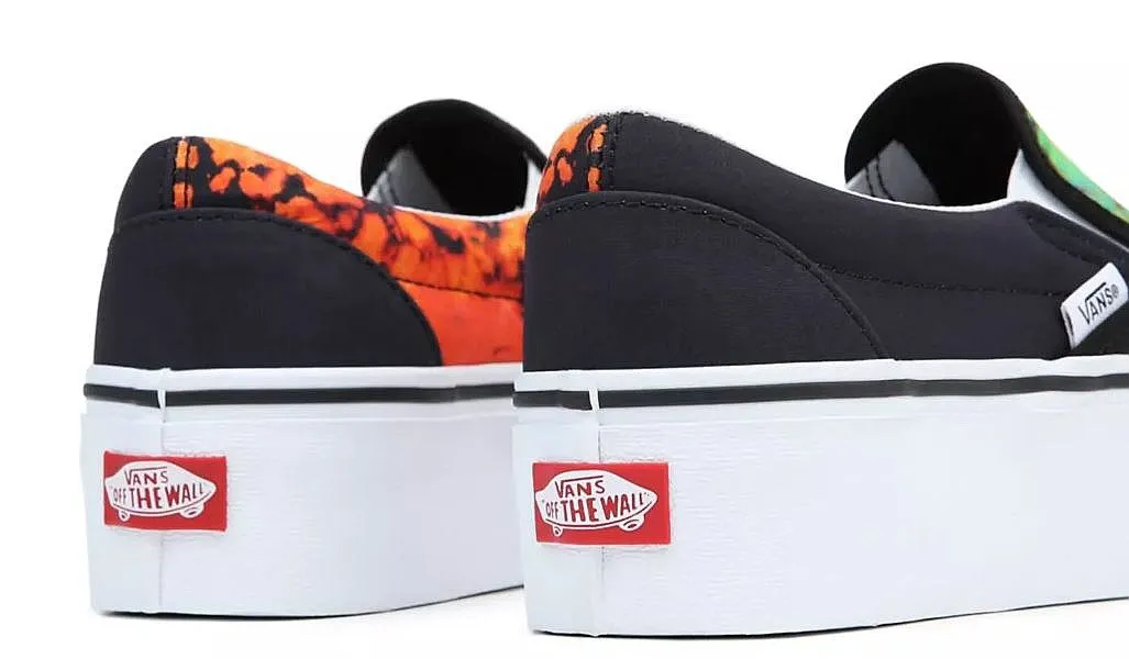 shoes Vans Classic Slip-On Stackform - Paradoxical Black/Multi