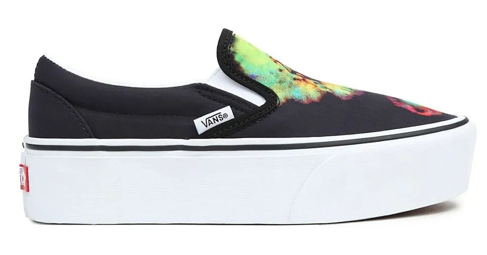 shoes Vans Classic Slip-On Stackform - Paradoxical Black/Multi