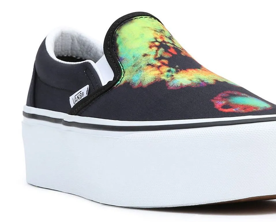 shoes Vans Classic Slip-On Stackform - Paradoxical Black/Multi