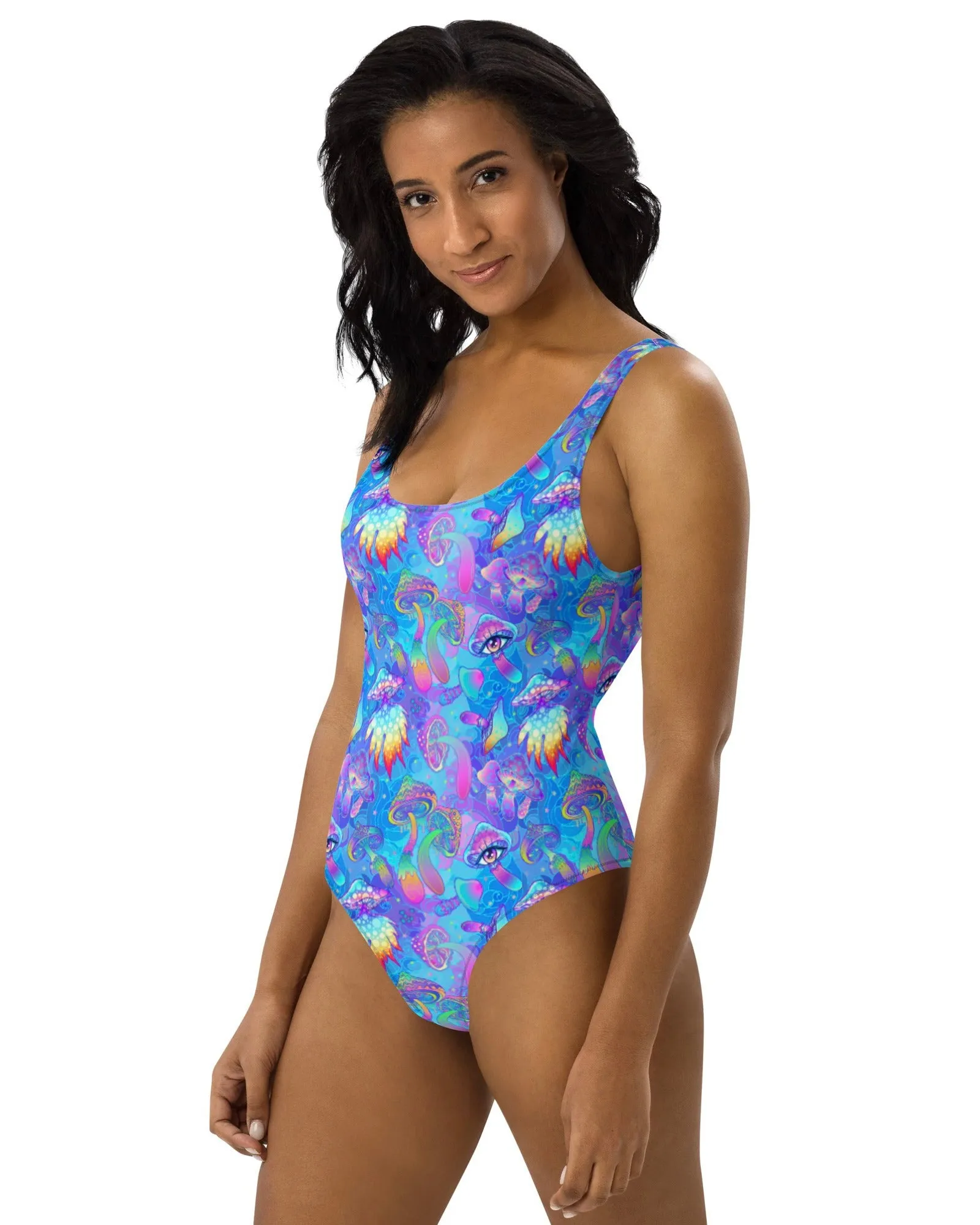 Shroomin Blue Bodysuit