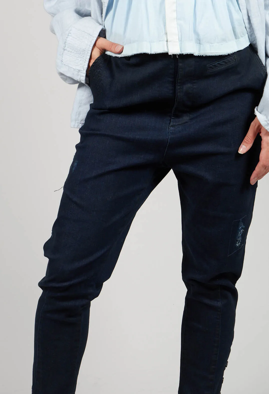 Slim Fit Jeans in Dark Navy