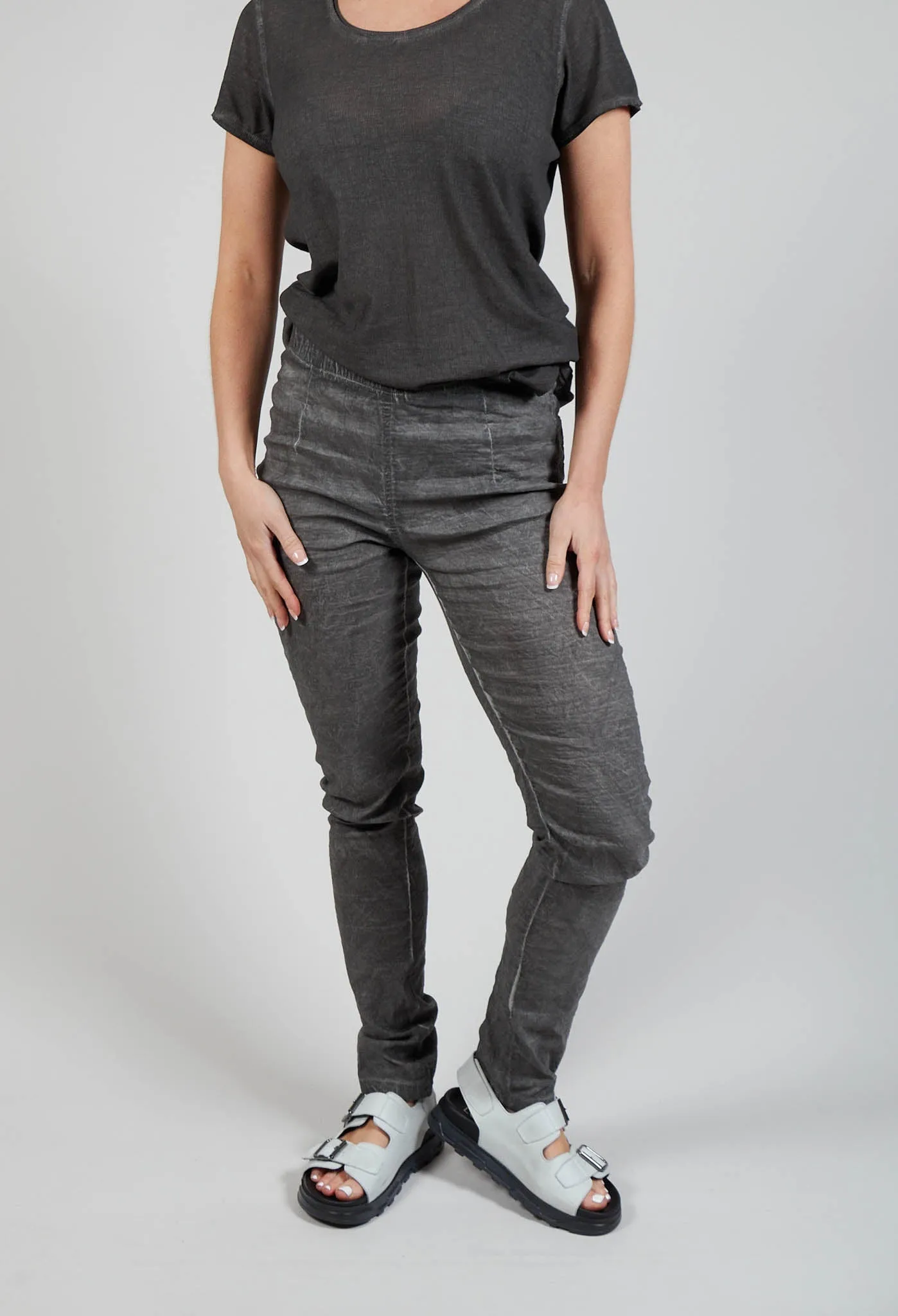 Slim Fit Pants in Coal Cloud