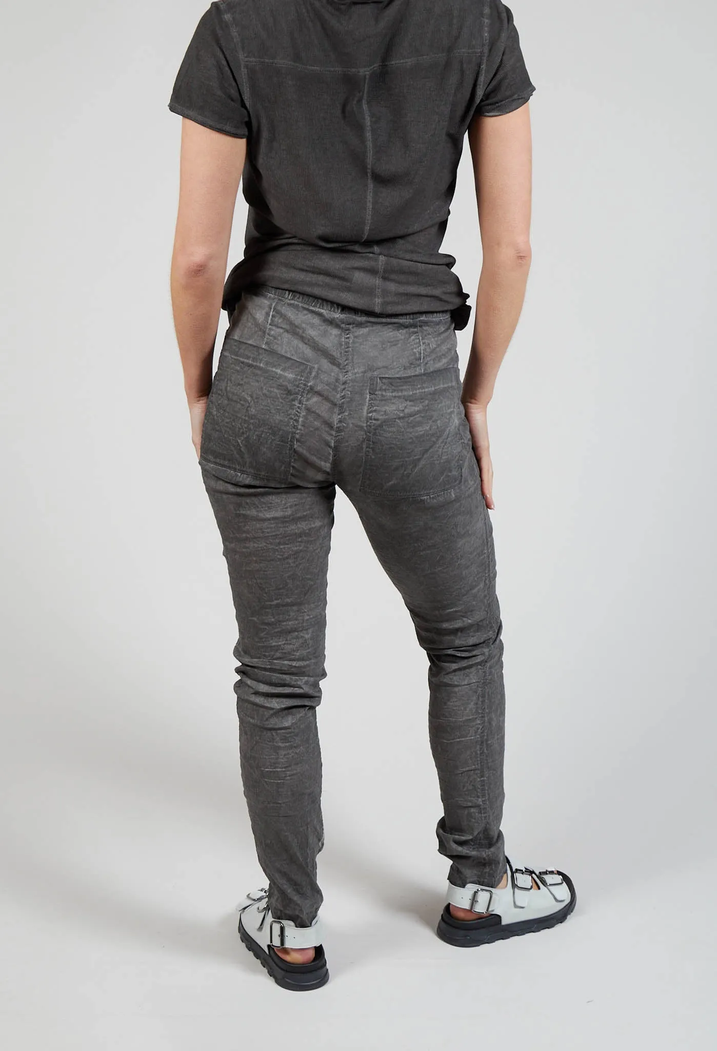 Slim Fit Pants in Coal Cloud