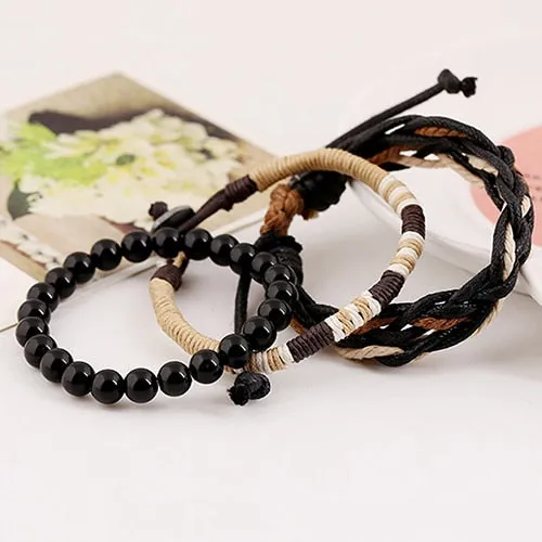 Stackable Braided Rope Bohemian Bracelet