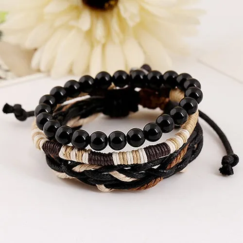 Stackable Braided Rope Bohemian Bracelet