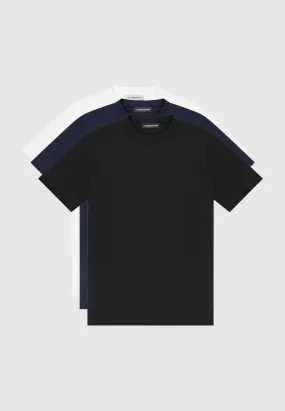 ternel Slim Fit Luxe T-Shirt 3 Pack - Mixed