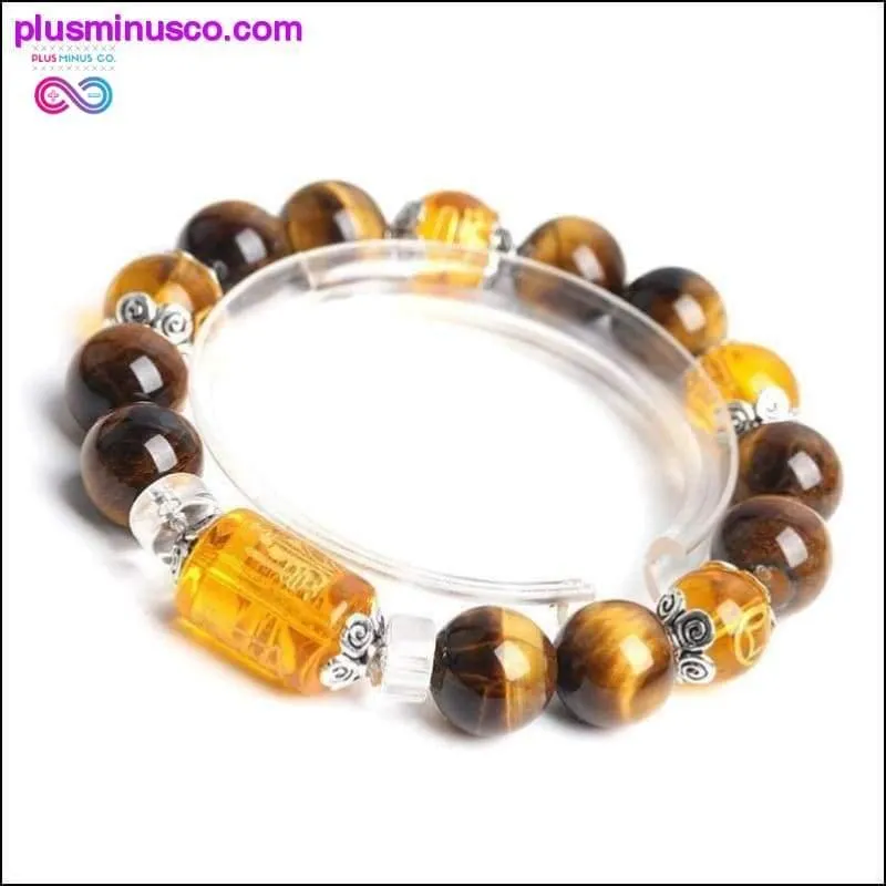 Tiger Eyes Stone Beads Bangles & Bracelets Jewelry Lucky