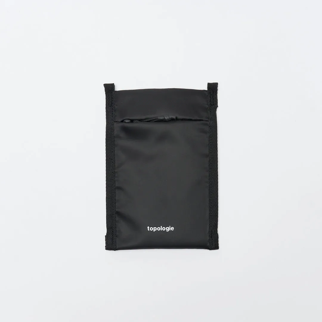 Topologie - Wares Bags Phone Sleeve (Black Satin)