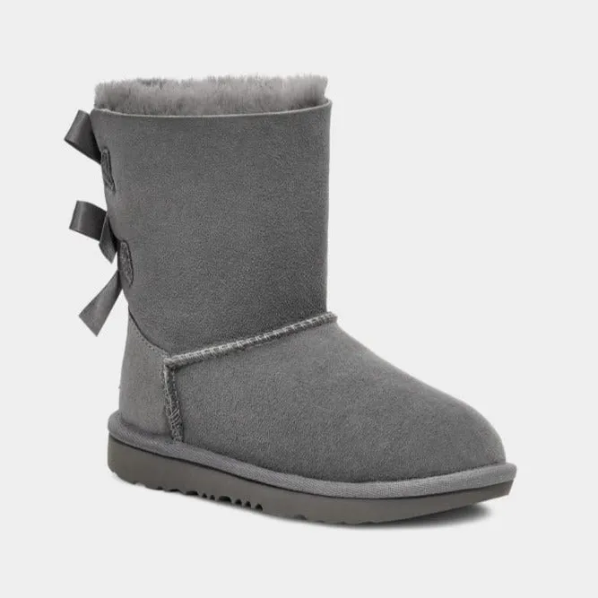 UGG BAILEY BOW II SUEDE WATER REPELENT-GREY