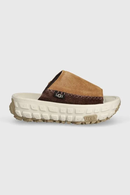 UGG suede sliders Venture Daze Slide women's brown color 1152680