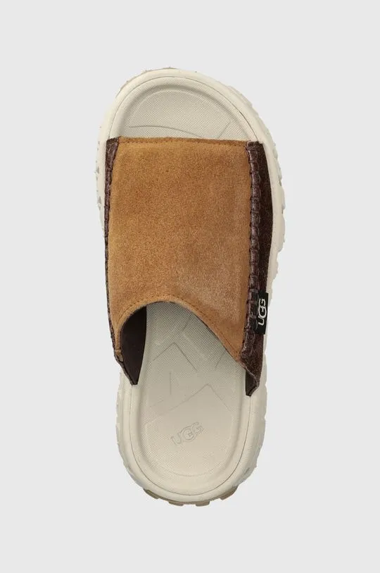 UGG suede sliders Venture Daze Slide women's brown color 1152680