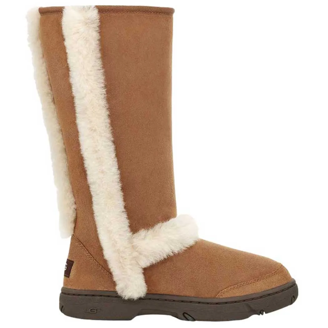 UGG Sunburst Tall Shearling Boot Chestnut (Women's)