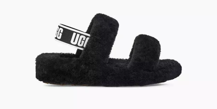 UGG Womens Oh Yeah Slide Black