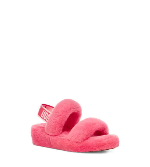 UGG Womens Oh Yeah Slide Strawberry Sorbet