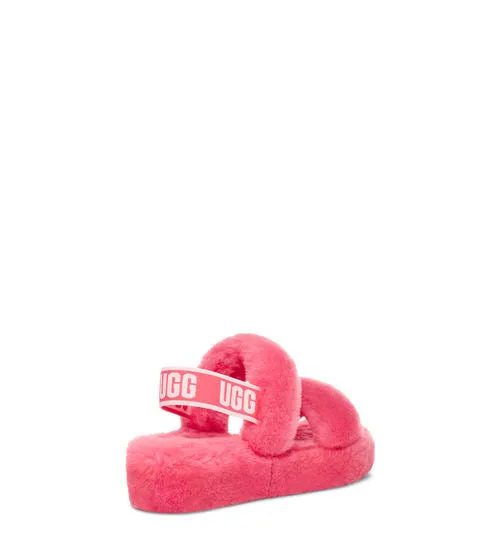 UGG Womens Oh Yeah Slide Strawberry Sorbet