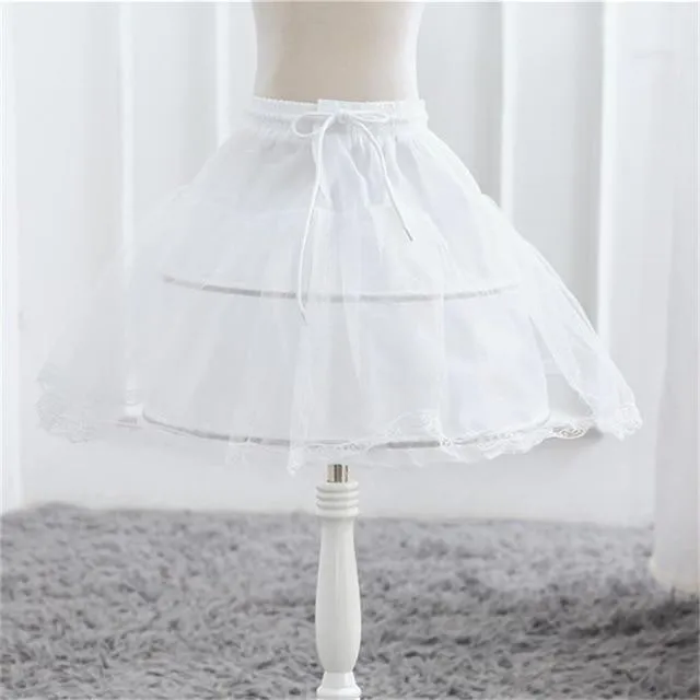 White Tulle Petticoat